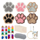 Knüpfset - 6 Hunde- und Katzenpfoten